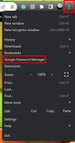 Hvordan lagre passord på Google Chrome