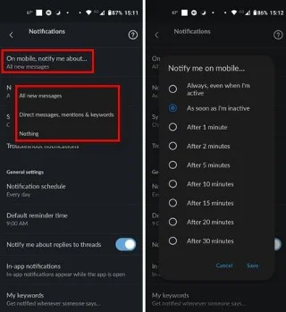 Jak opravit, že oznámení Slack nefungují