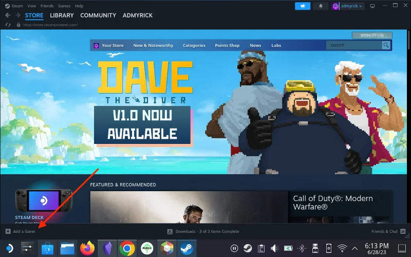 Jak hrát Minecraft na Steam Deck