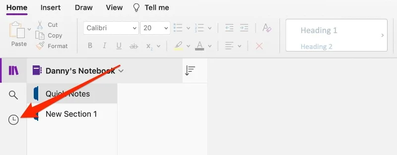 Как да получите достъп до последните бележки в OneNote