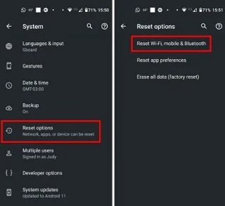 Jak opravit samovolné zapnutí Bluetooth v systému Android