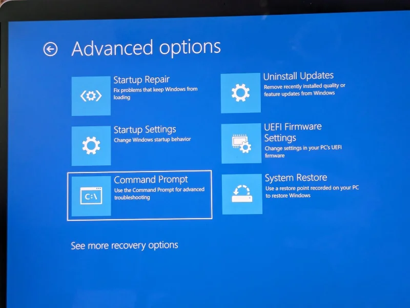 Як скинути пароль адміністратора Windows 11 за допомогою CMD