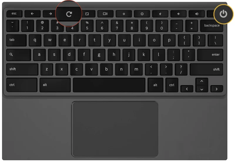 Miért nem kapcsol be a Chromebookom?