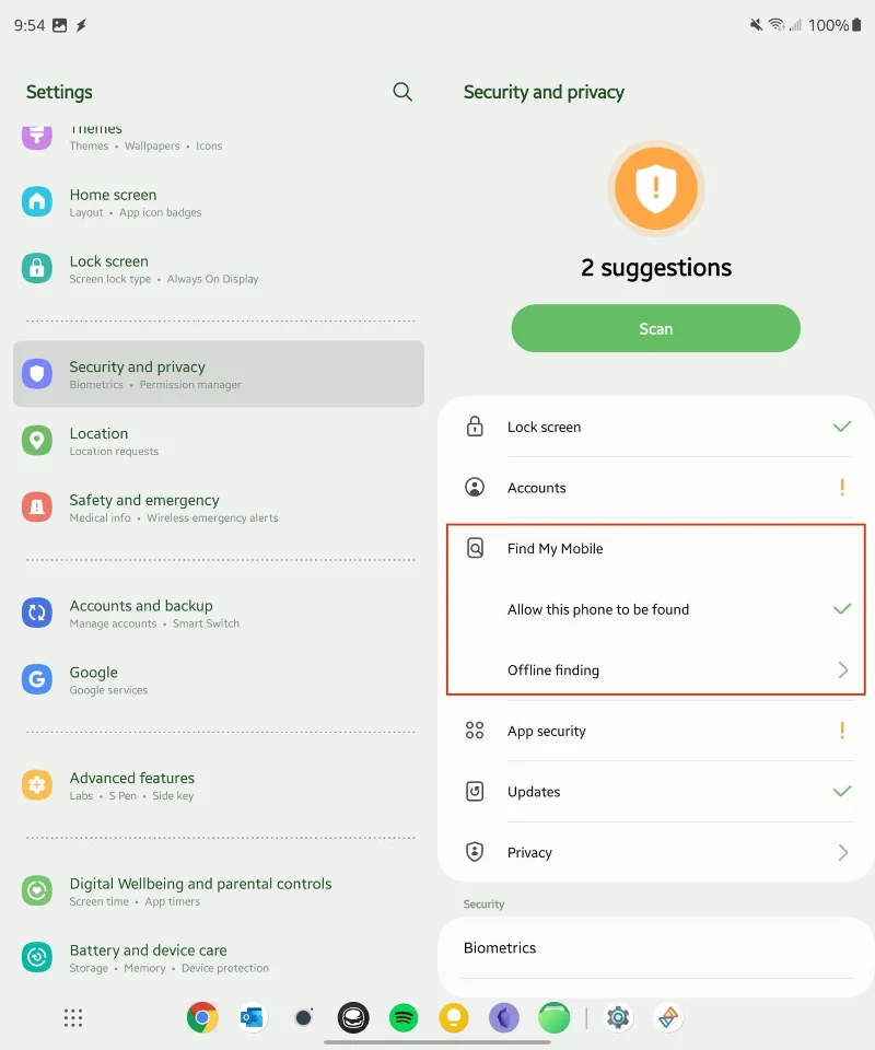 Jak najít ztracený telefon Samsung