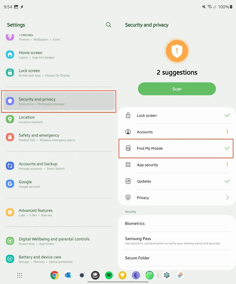 Jak najít ztracený telefon Samsung
