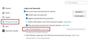 Çfarë është një fjalëkalim kryesor Firefox dhe si të krijoni një të tillë
