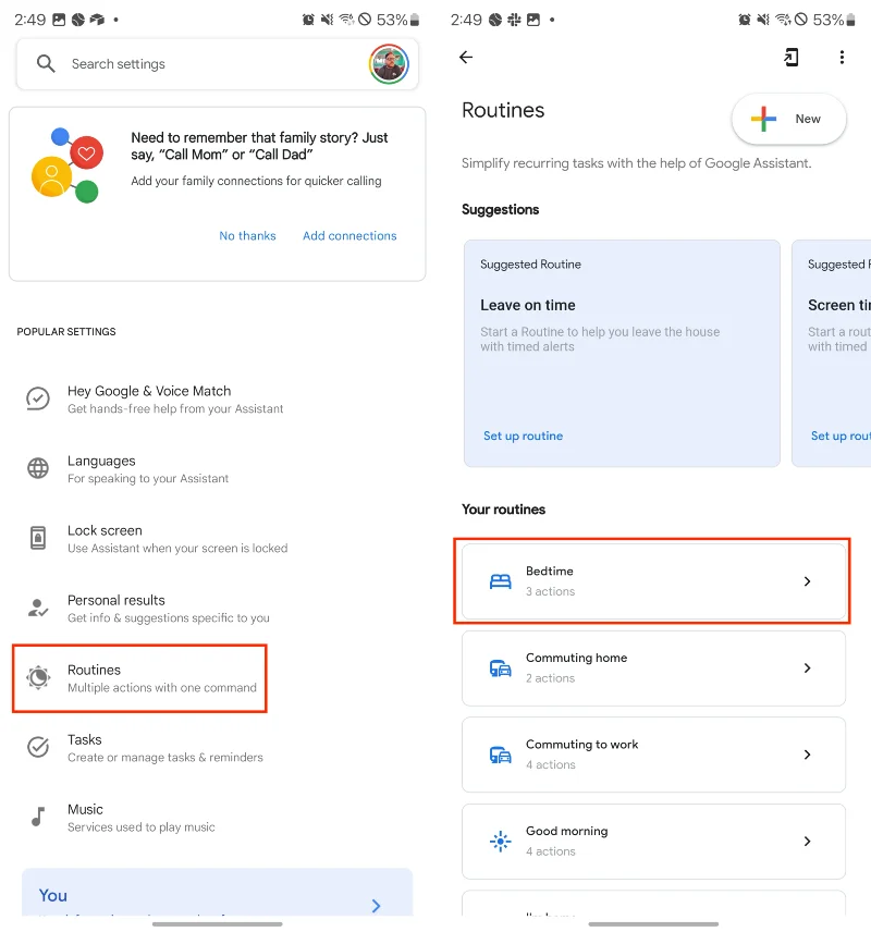 Kako uporabljati rutine Google Assistant v sistemu Android