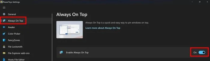Si ta mbani menaxherin e detyrave gjithmonë në krye në Windows 11