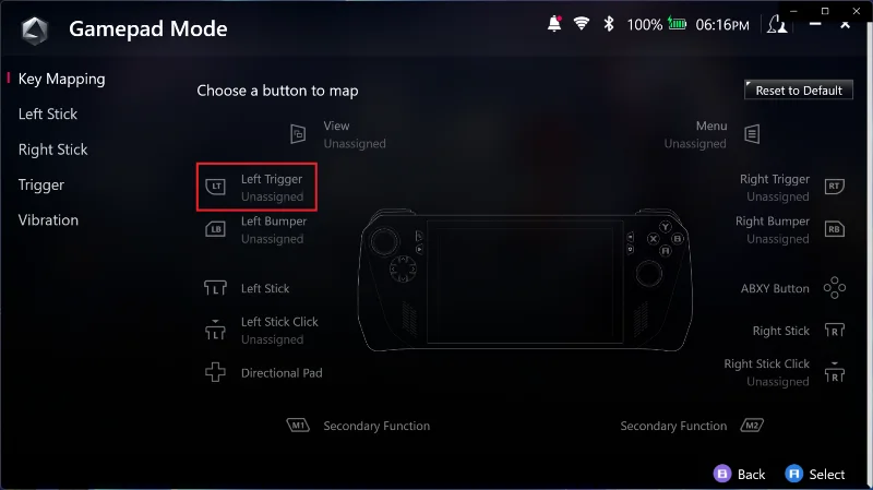 Jak přizpůsobit tlačítka na ASUS ROG Ally