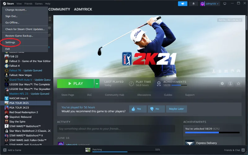Steam Deck: Jak hrát na dálku z počítače