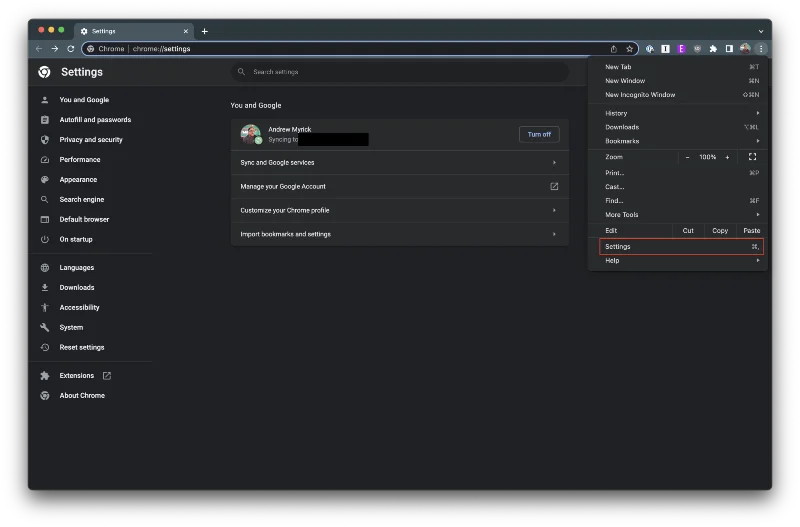 Kako izklopiti varčevanje s pomnilnikom v brskalniku Google Chrome