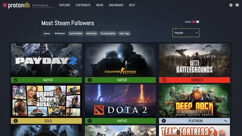 Как да проверите съвместимостта на играта на Steam Deck