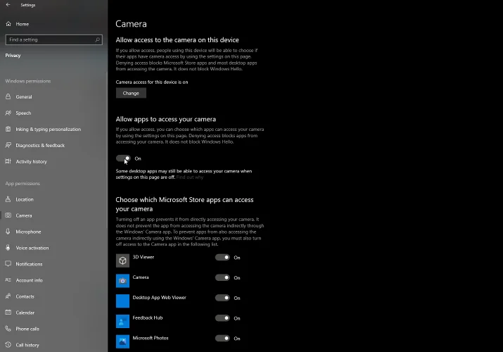 Fix: Microsoft Teams kamera fungerar inte på PC och Mac