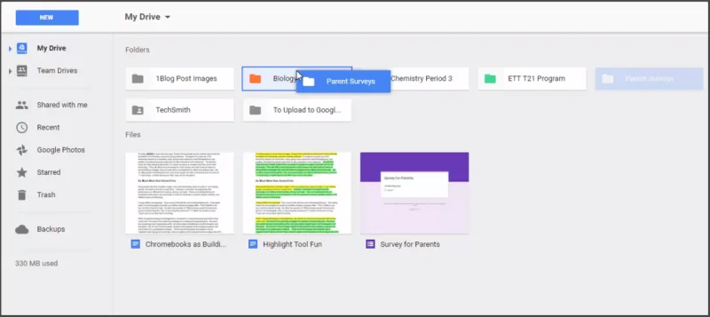 Как да премествате папки в Google Drive [Пълно ръководство]