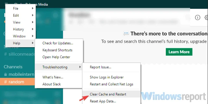 Kako popraviti Slack, če se ne poveže z internetom