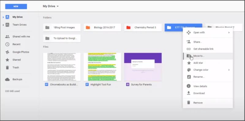 Как да премествате папки в Google Drive [Пълно ръководство]