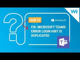 КОРЕКЦИЯ: Подсказката за грешка при влизане в Microsoft Teams е дублирана
