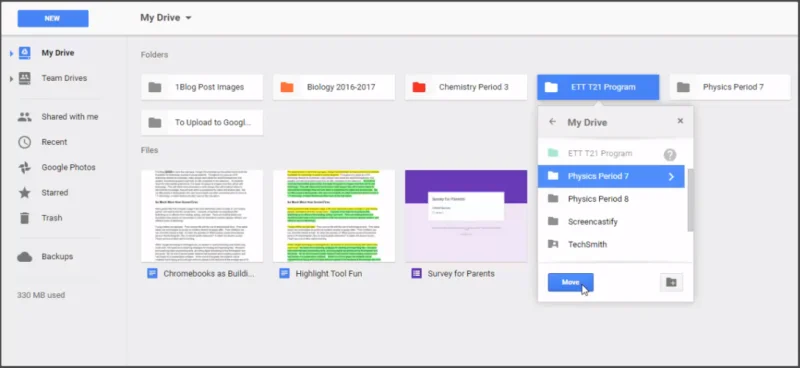Как да премествате папки в Google Drive [Пълно ръководство]