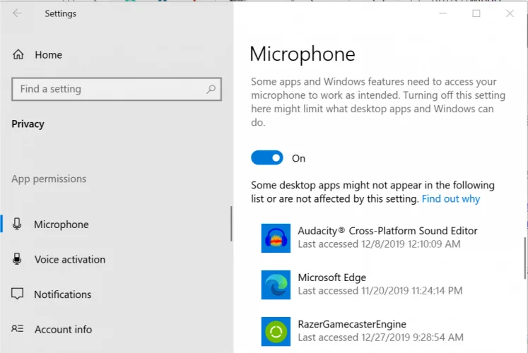 FIX: Microsoft Teams-mikrofonen fungerer ikke - MS Teams Hjelp