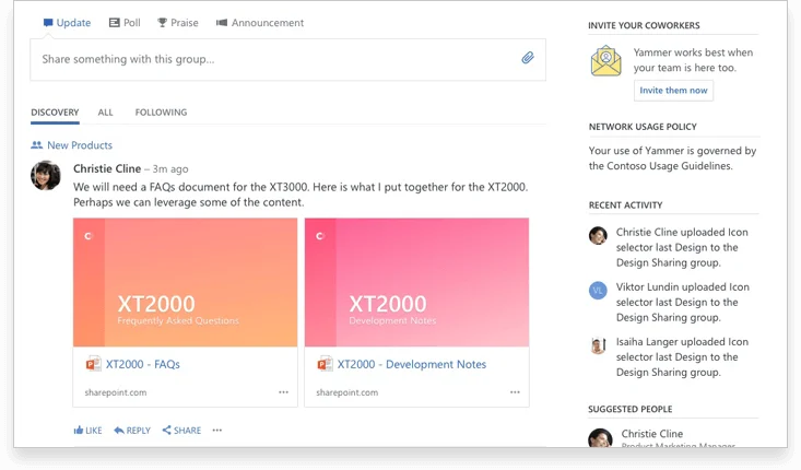 Aplikacija Yammer za Windows 10, 8 izboljšuje sodelovanje zaposlenih