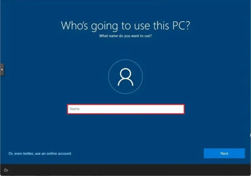 Jak nainstalovat Windows 10 bez účtu Microsoft