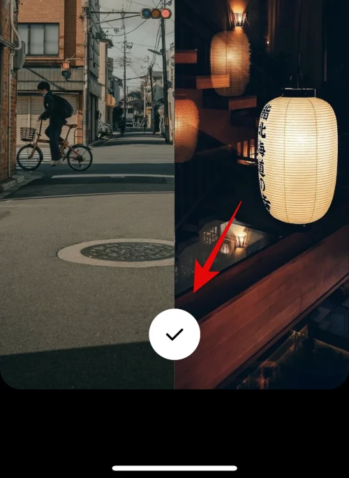 Hogyan helyezzünk el két képet egymás mellé az iPhone-on