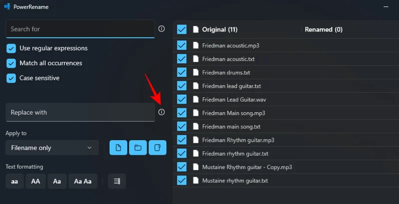 Windows PowerToys: Jak dávkově přejmenovat soubory a složky pomocí PowerRename