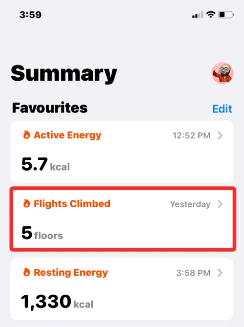 Hogyan távolítsuk el a kedvenceket a Health alkalmazásból iPhone-on