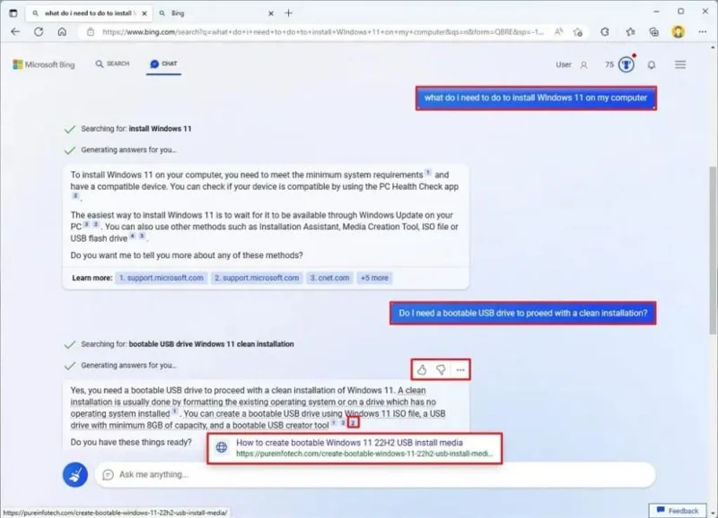 Uuden Bing AI:n käyttäminen ChatGPT:n kanssa