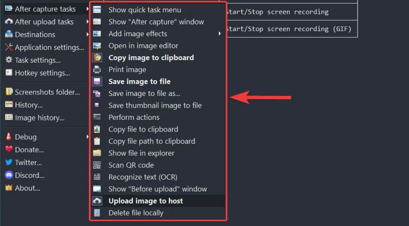 Jak používat ShareX k pořizování snímků obrazovky a záznamu obrazovky v systému Windows 11 nebo 10