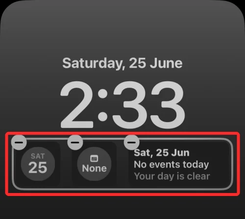 Var kan du lägga till widgets på iOS 16 låsskärm?