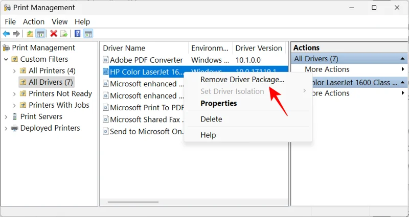 Видалення принтера в Windows 11: пояснення 6 методів і 7 виправлень