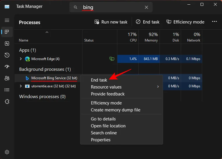 Как да премахнете Bing от „Старт“ в Windows 11 или 10