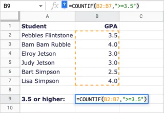 Slik bruker du COUNTIF i Google Sheets