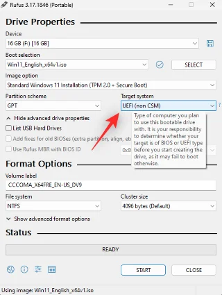 Jak formátovat Windows 11 pomocí USB
