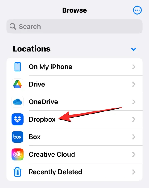 A Google Drive, a OneDrive és a DropBox hozzáadása a Fájlok alkalmazáshoz iPhone-on