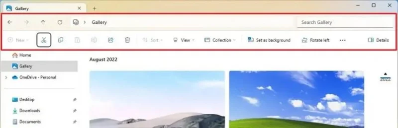Як увімкнути новий інтерфейс заголовка для Провідника файлів у Windows 11