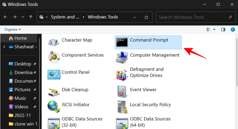 14 начина за отваряне на командния ред в Windows 11