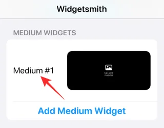 Sådan tilføjes WidgetSmith til startskærmen