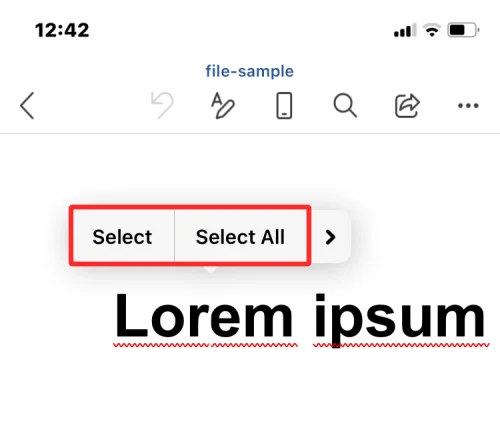 Hvordan redigere et Word-dokument på iPhone [AIO]