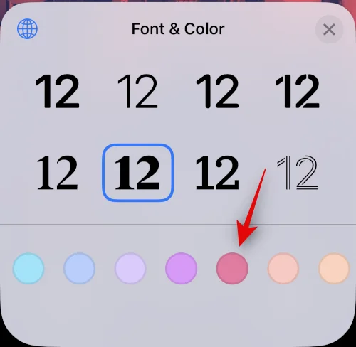 Slik endrer du klokkeskrift på iPhone på iOS 16