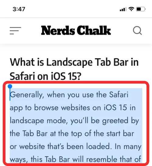 Як вставити на iPhone без утримання