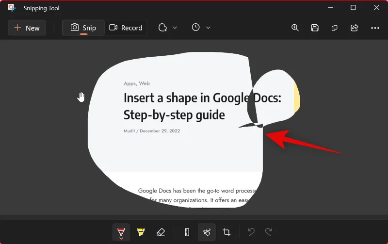 Jak používat nástroj Výstřižky ve Windows 11 [AIO]