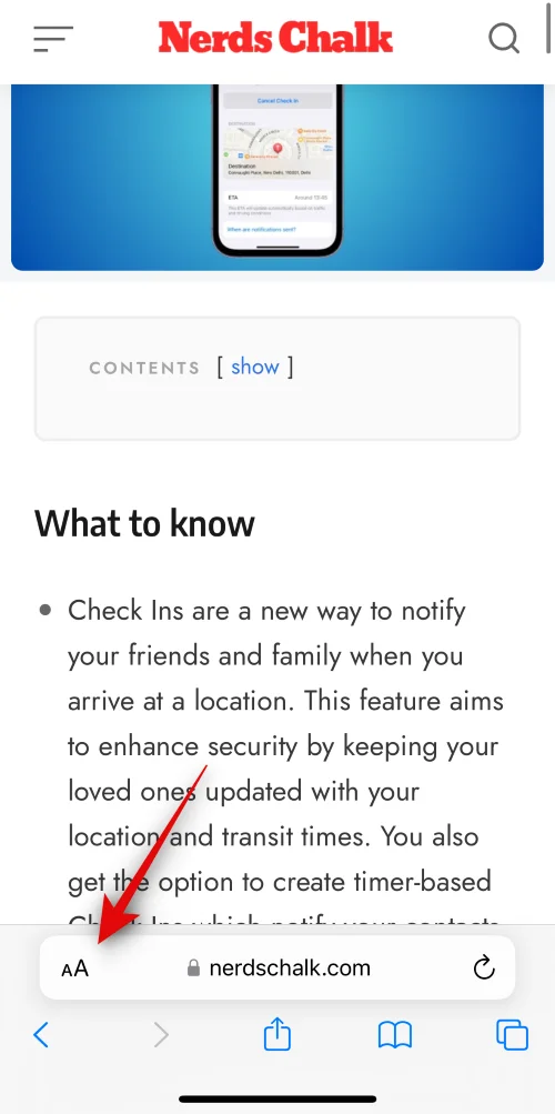Jak přimět Safari číst text na iPhone s iOS 17