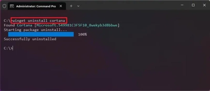 Як видалити Cortana у Windows 11