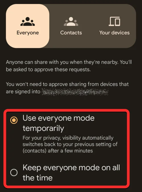 Jak používat Sdílení nablízko na Androidu [2023]