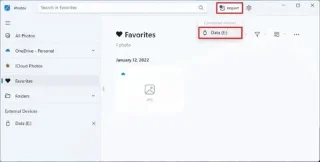 Jak importovat fotografie z telefonu, fotoaparátu, SD karty v systému Windows 11