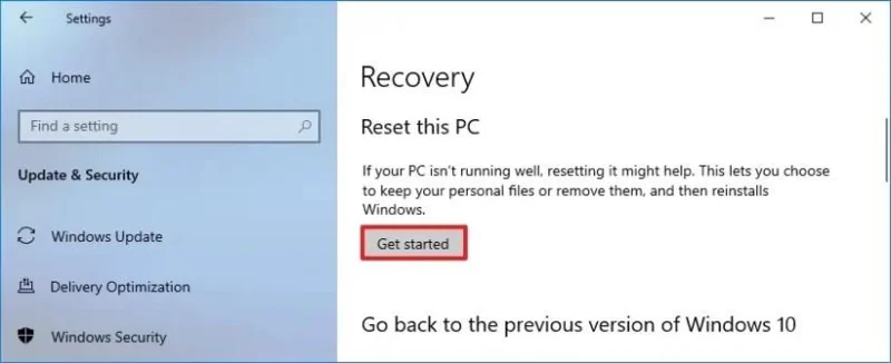 Як скинути Windows 10, видаливши все