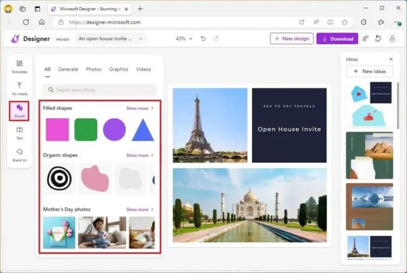 Як використовувати Microsoft Designer для створення графіки