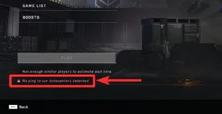 Halo Infinite No Ping do našich datových center zjištěn problém: Jak opravit